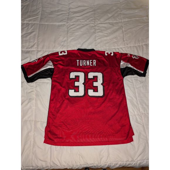 Reebok NFL Atlanta Falcons #33 Turner Jersey. Size XL - Picture 2 of 4